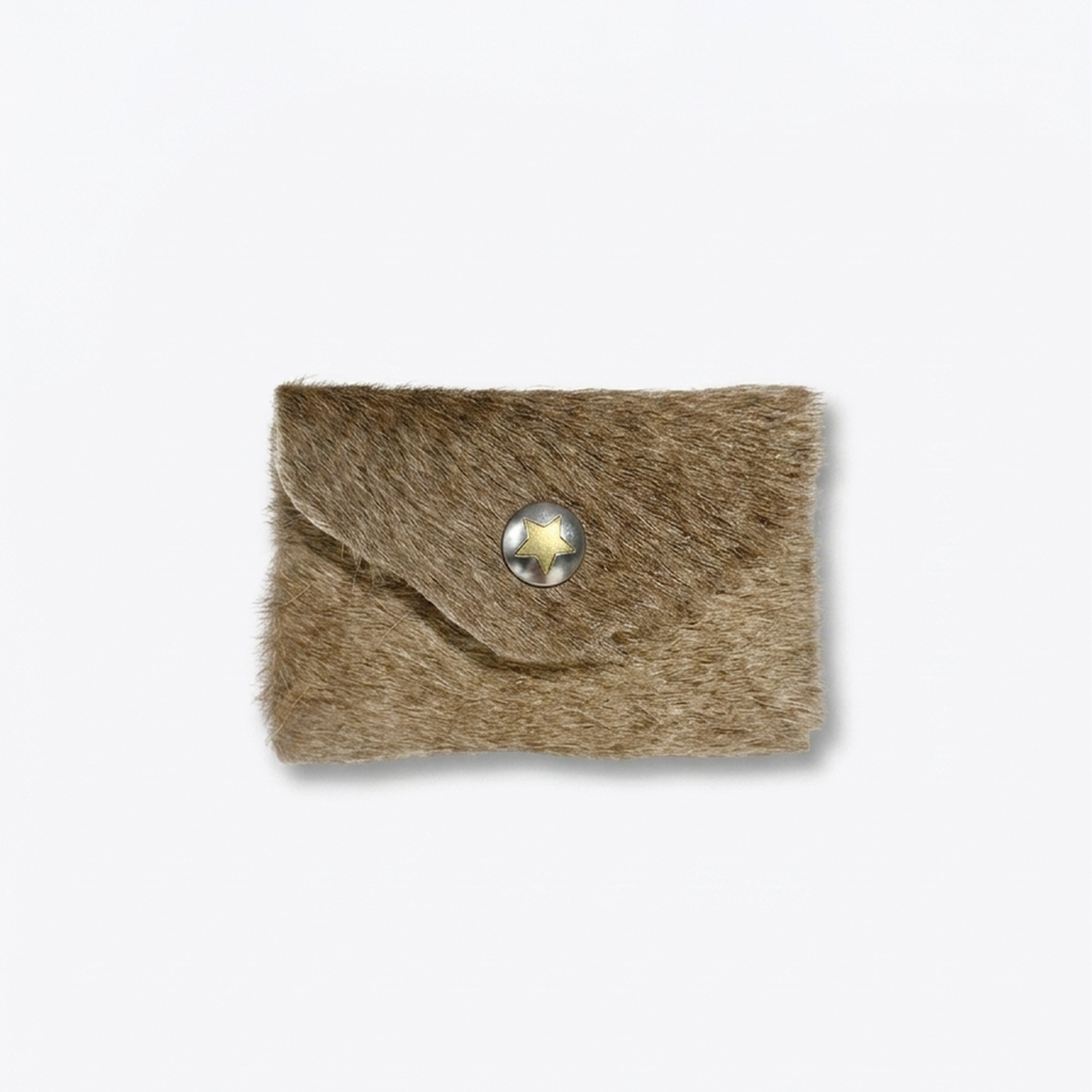 Cavallino Calfskin Envelope Wallet - "Keratin"