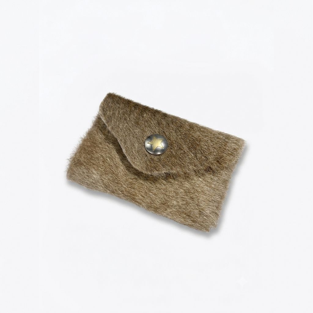 Cavallino Calfskin Envelope Wallet - "Keratin"